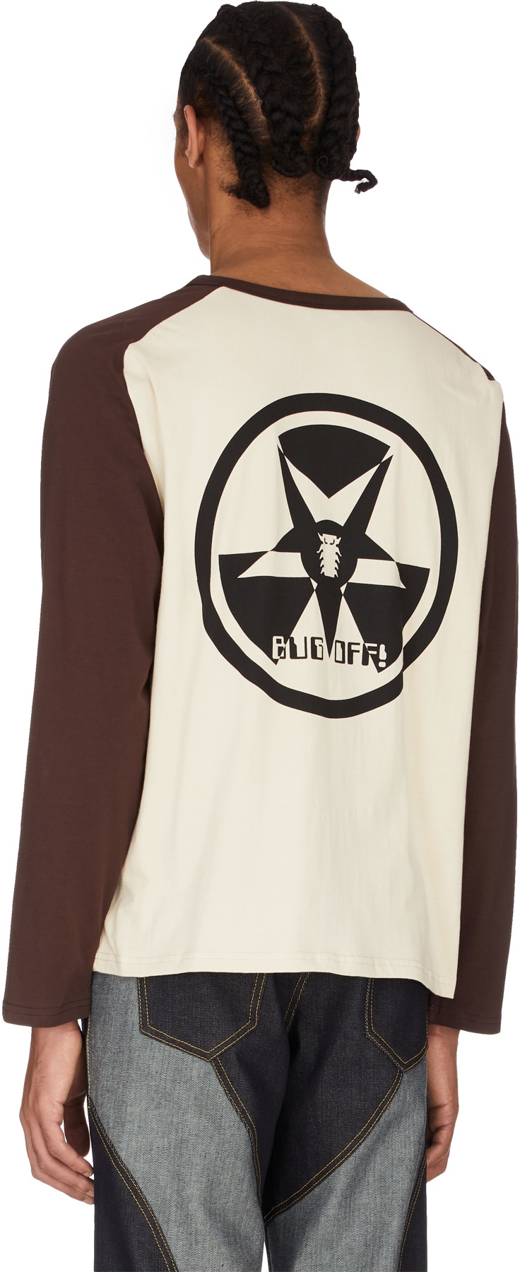 Malice Studios: Neutrals Bug Off Long Sleeve T-Shirt - 3