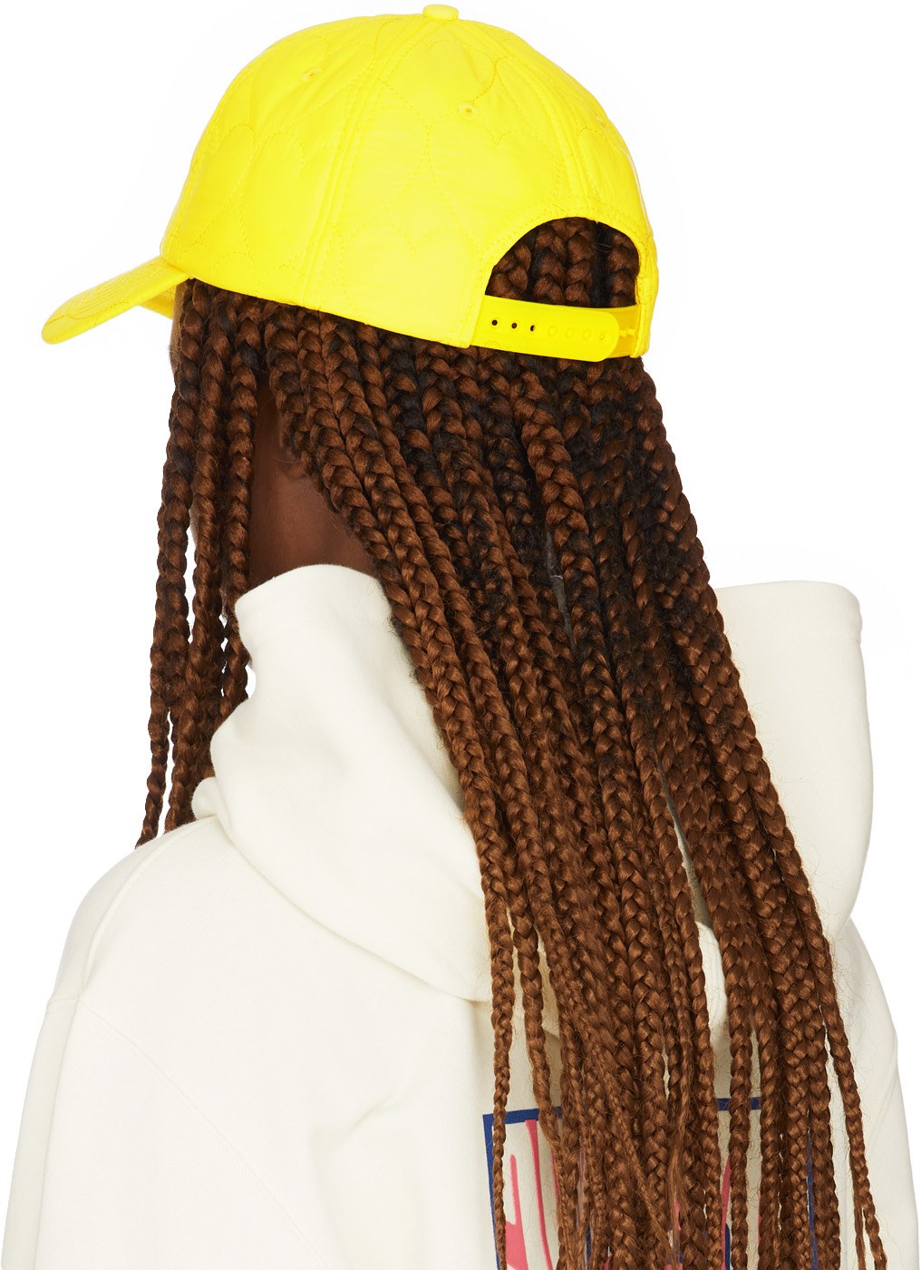 Opening Ceremony: Yellow Quilted Baseball Cap - 3