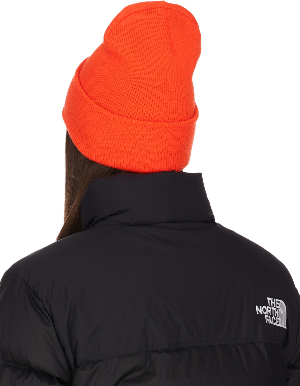 influenceu: Orange Logo Beanie - 3