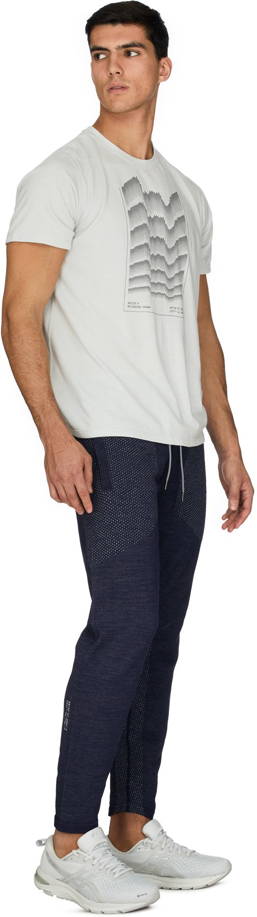 ASICS: Grey RC x A Merino Ascent T-Shirt - 4