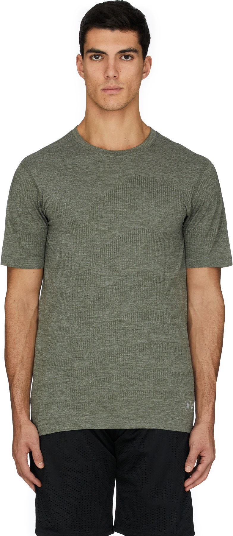 ASICS: Green RC x A Seamless Merino Running T-Shirt - 1