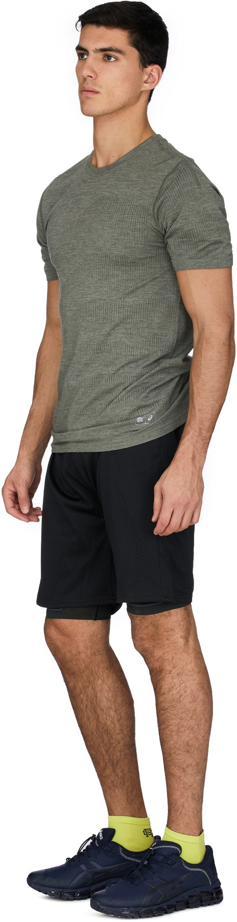 ASICS: Green RC x A Seamless Merino Running T-Shirt - 4