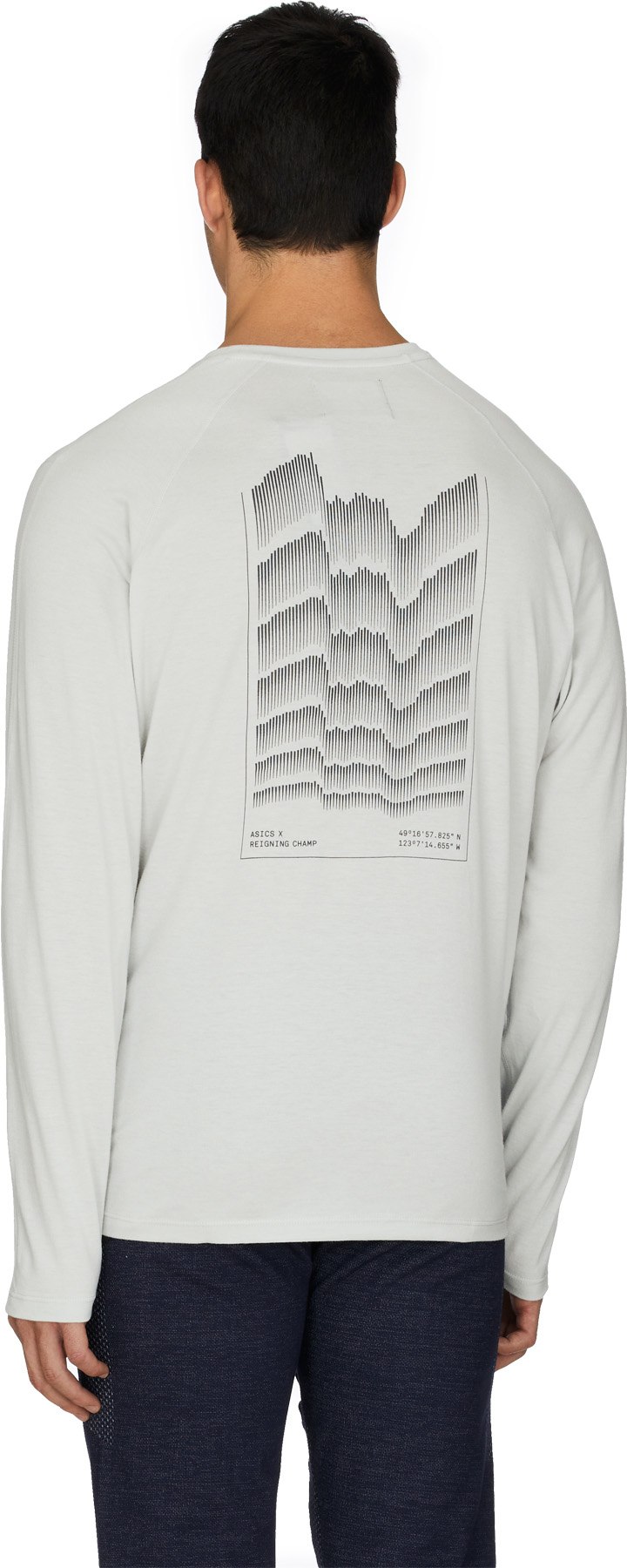 ASICS: Grey RC x A Merino Ascent Long Sleeve T-Shirt - 3