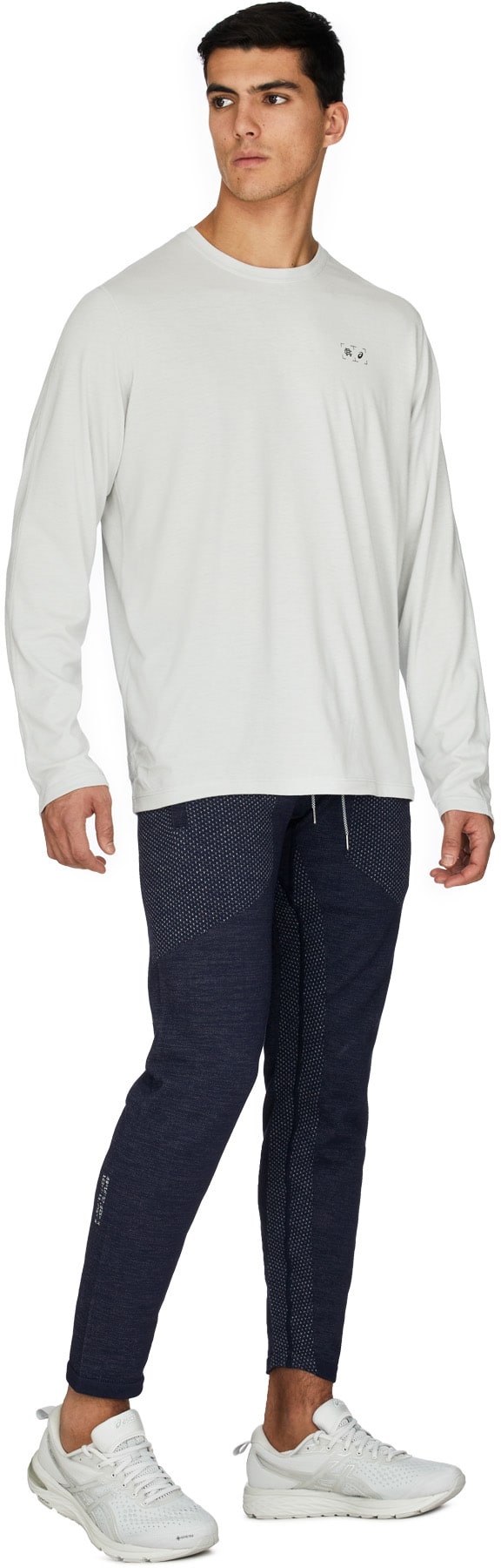 ASICS: Grey RC x A Merino Ascent Long Sleeve T-Shirt - 4