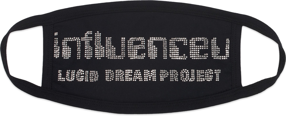 influenceu: Black 'Lucid Dreams' Mask - 1