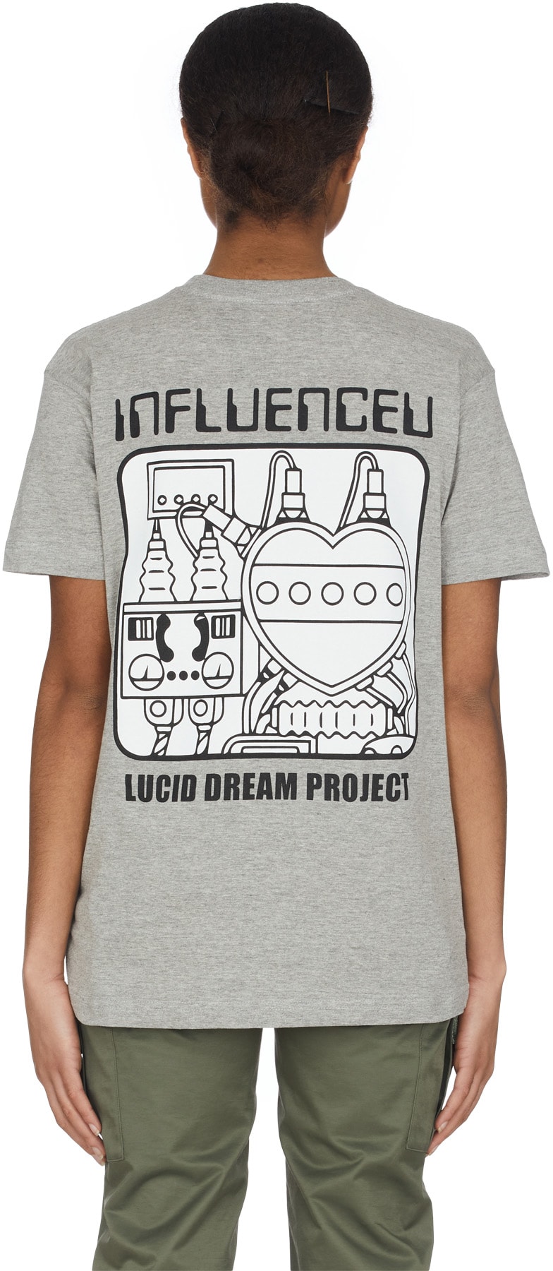 influenceu: Grey 'Dreams Come True!' T-Shirt - 3