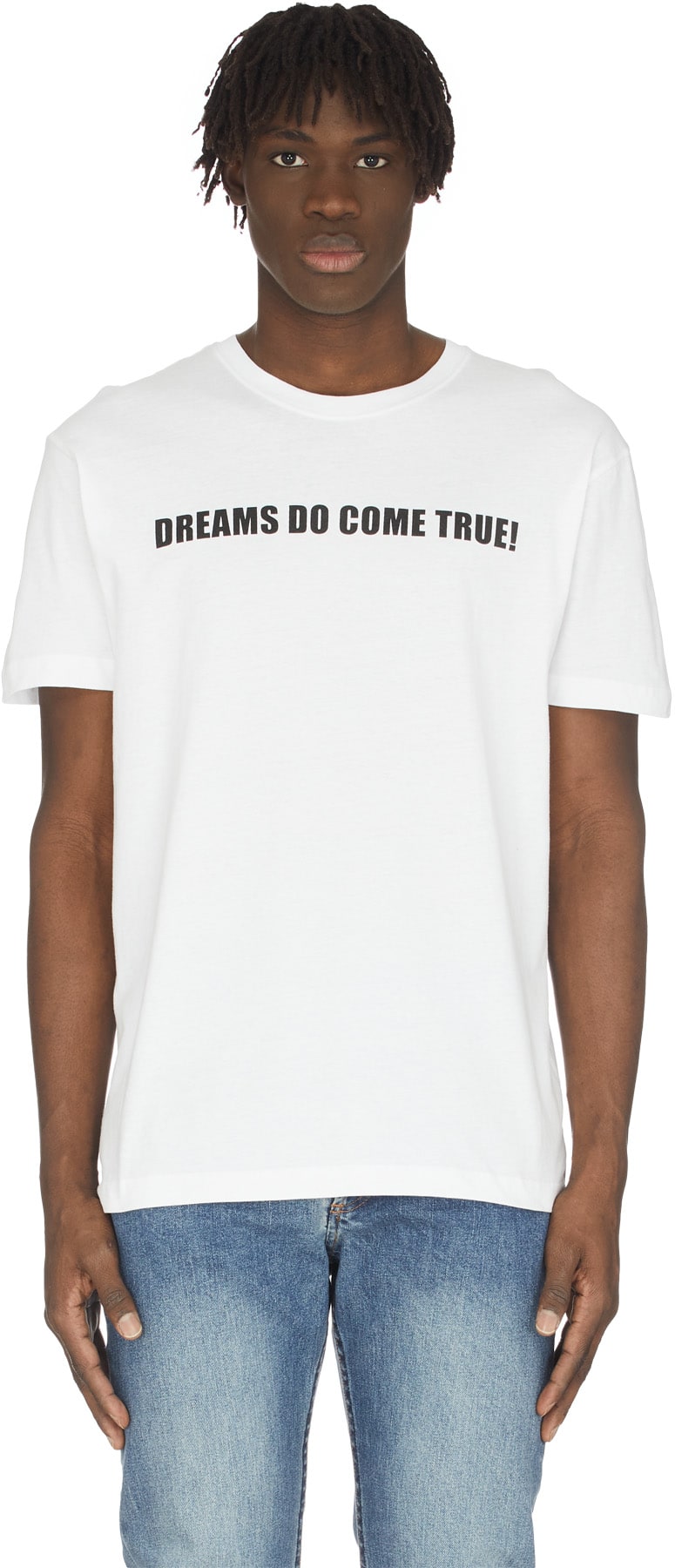 influenceu: White 'Dreams Come True!' T-Shirt - 1