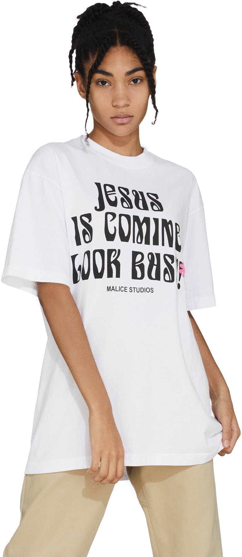 Malice Studios: White Jesus is Coming T-Shirt - 3