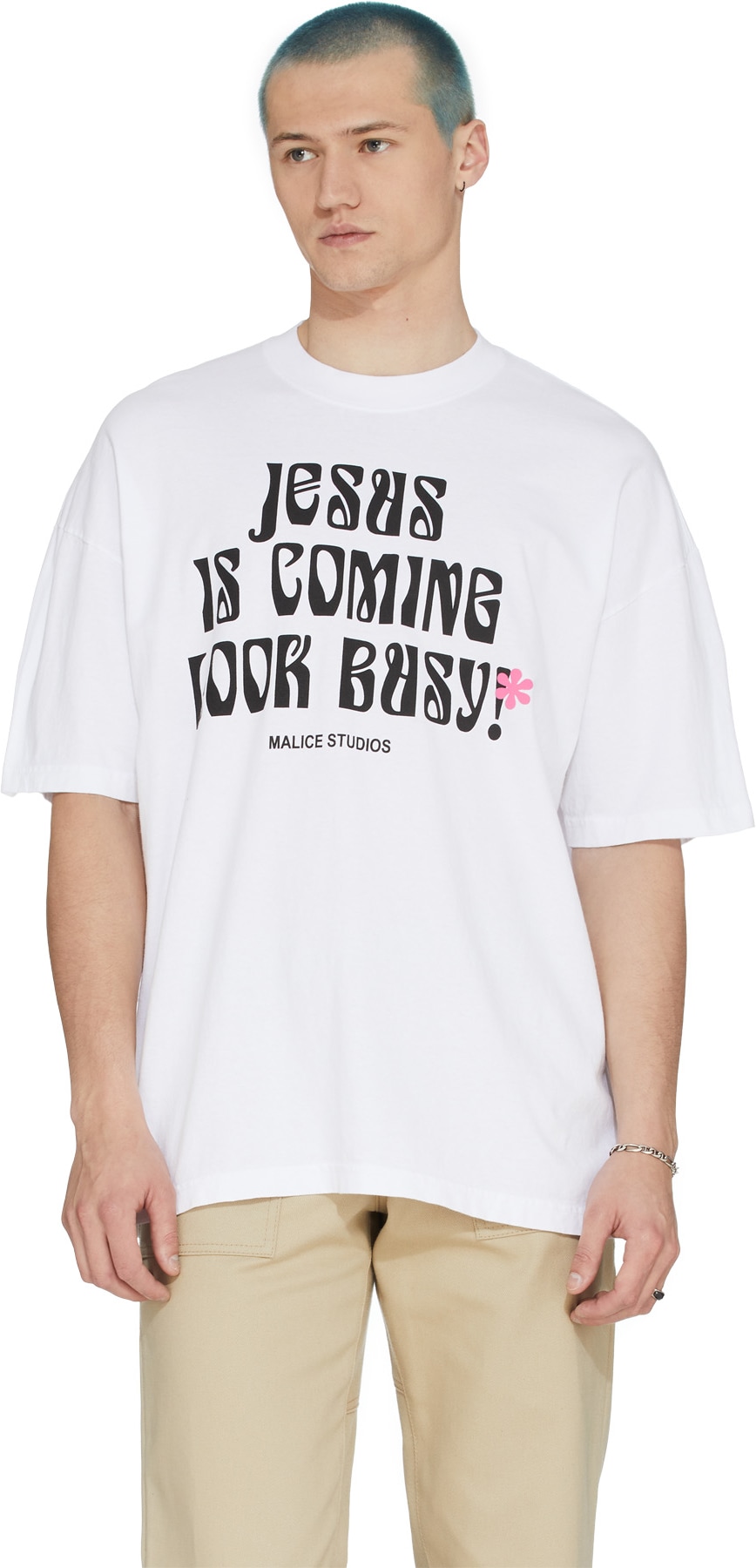 Malice Studios: White Jesus is Coming T-Shirt - 3