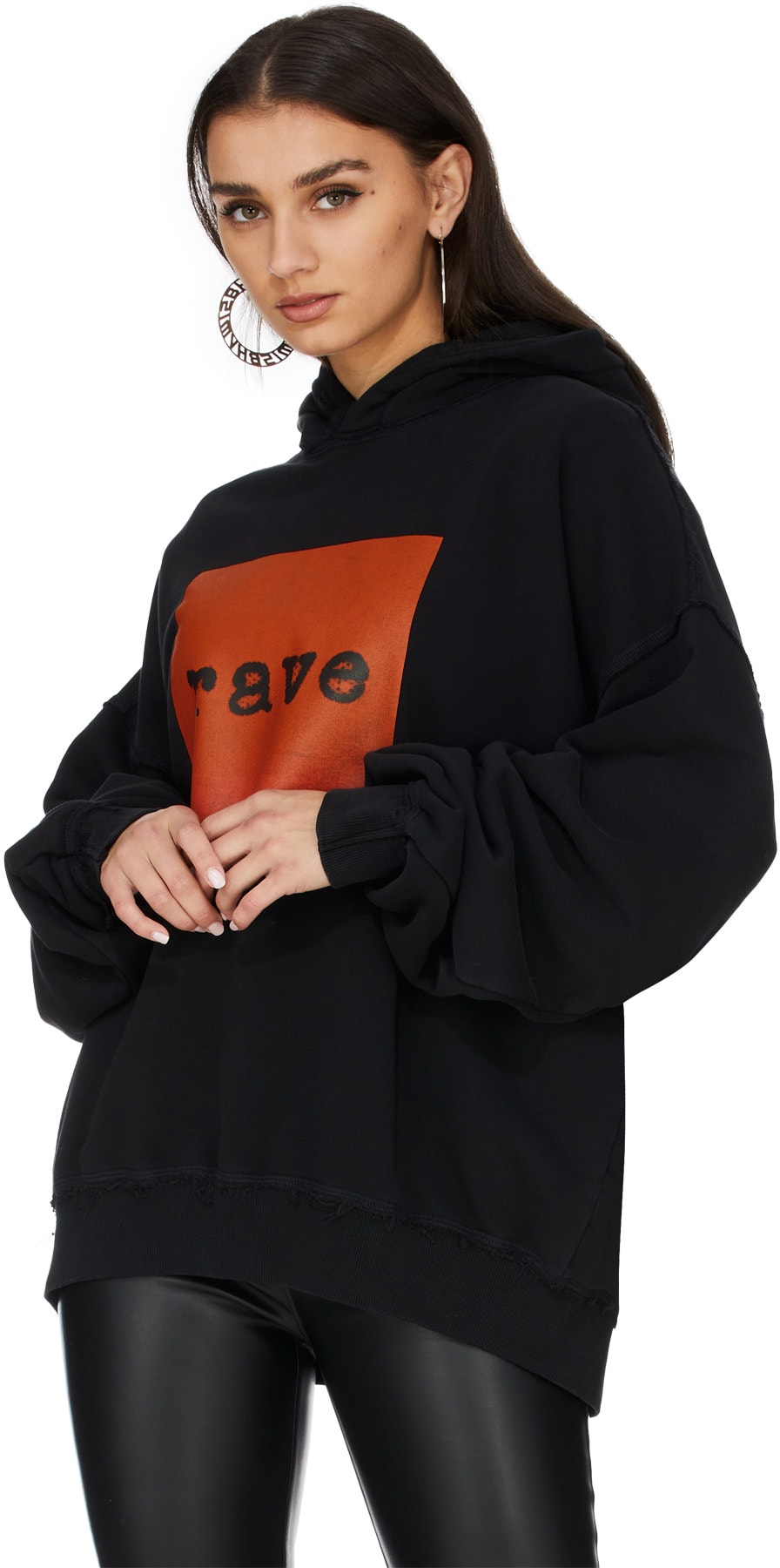 MISBHV: Black Rave Hoodie - 3