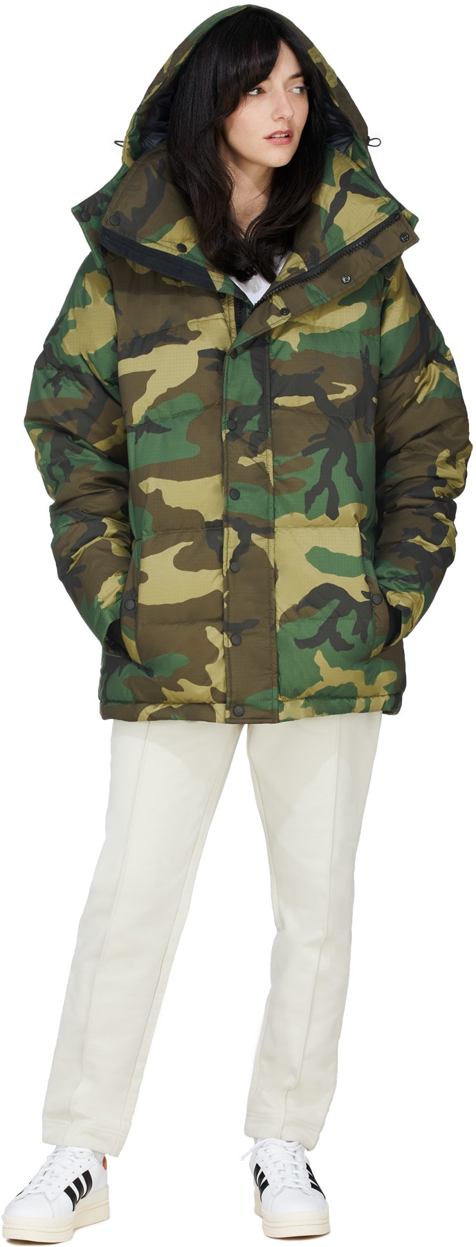 Quartz x influenceu: Multicolor Quartz x influenceu Super Puffer Jacket - 5