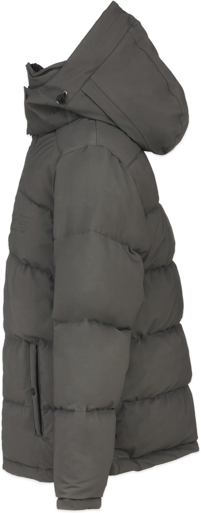 Quartz x influenceu: Grey Quartz x influenceu Super Puffer Jacket - 2