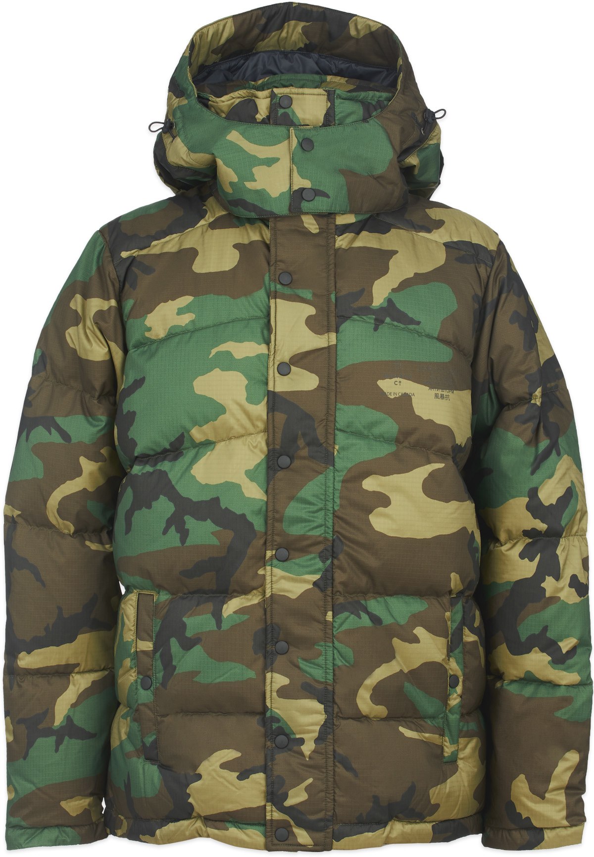 Quartz x influenceu: Multicolores Manteau Super Puffer Anti Tempête Multicolores - 1