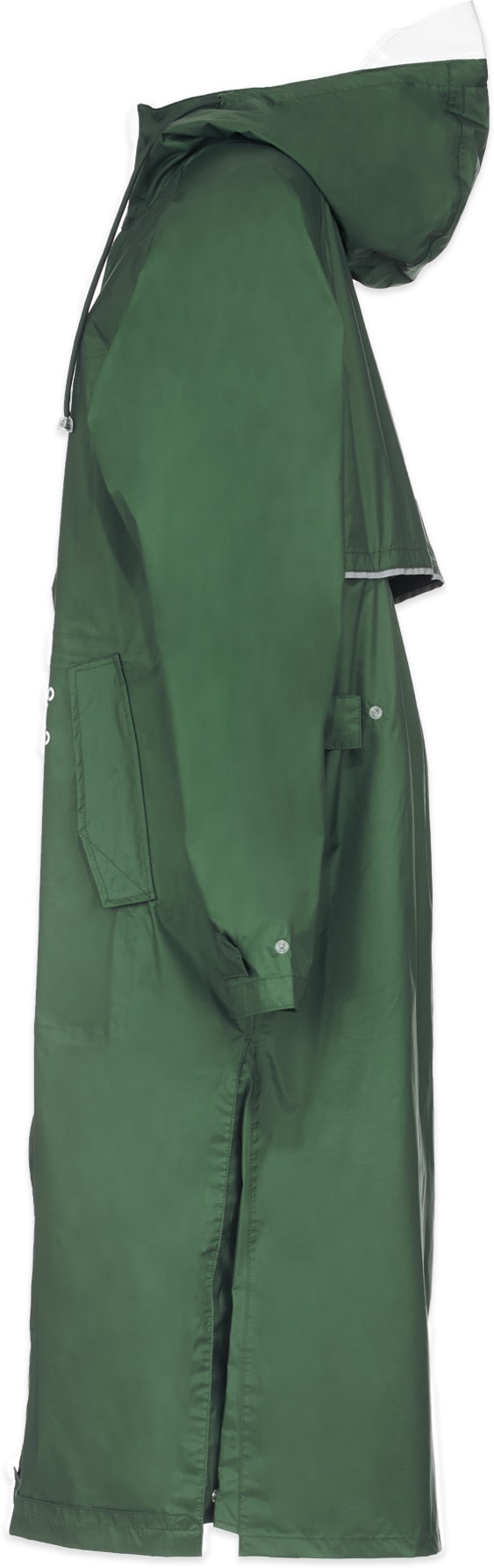 Kenzo: Green Kenzo Sport 'Little X' Logo Parker Scooter Jacket - 2