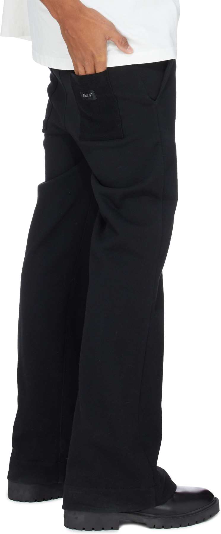 Malice Studios: Black Matterhorn Flare Pant - 4