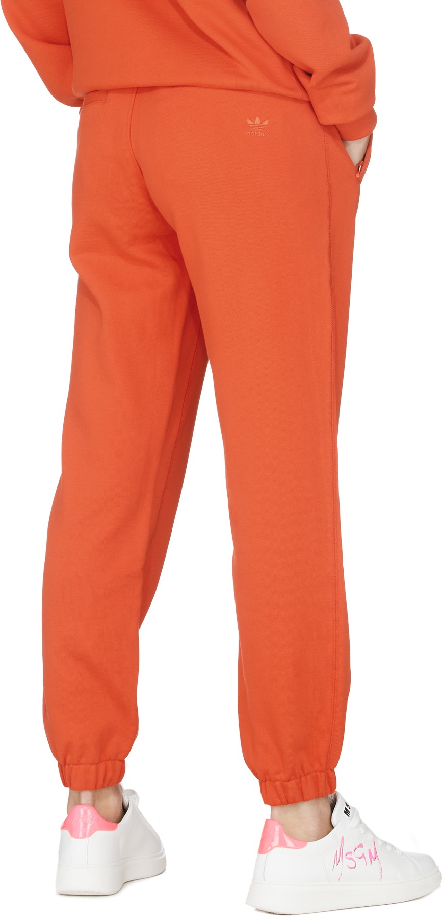 adidas Originals x Pharrell Williams: Rouge Pantalon Molleton Pharrell Williams Basics Rouge - 4