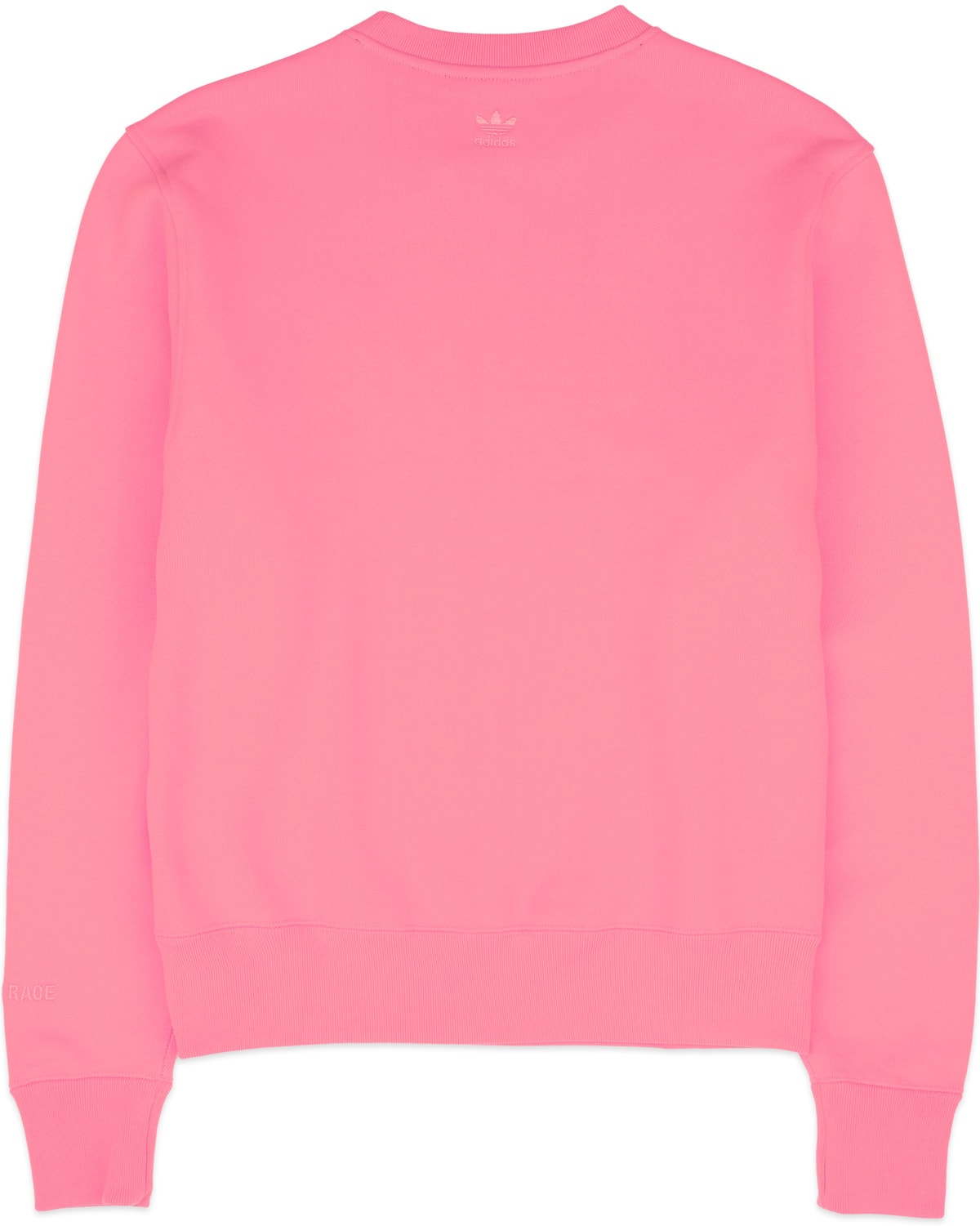 adidas Originals x Pharrell Williams: Pink Pharrell Williams Basics Crew Sweater - 2