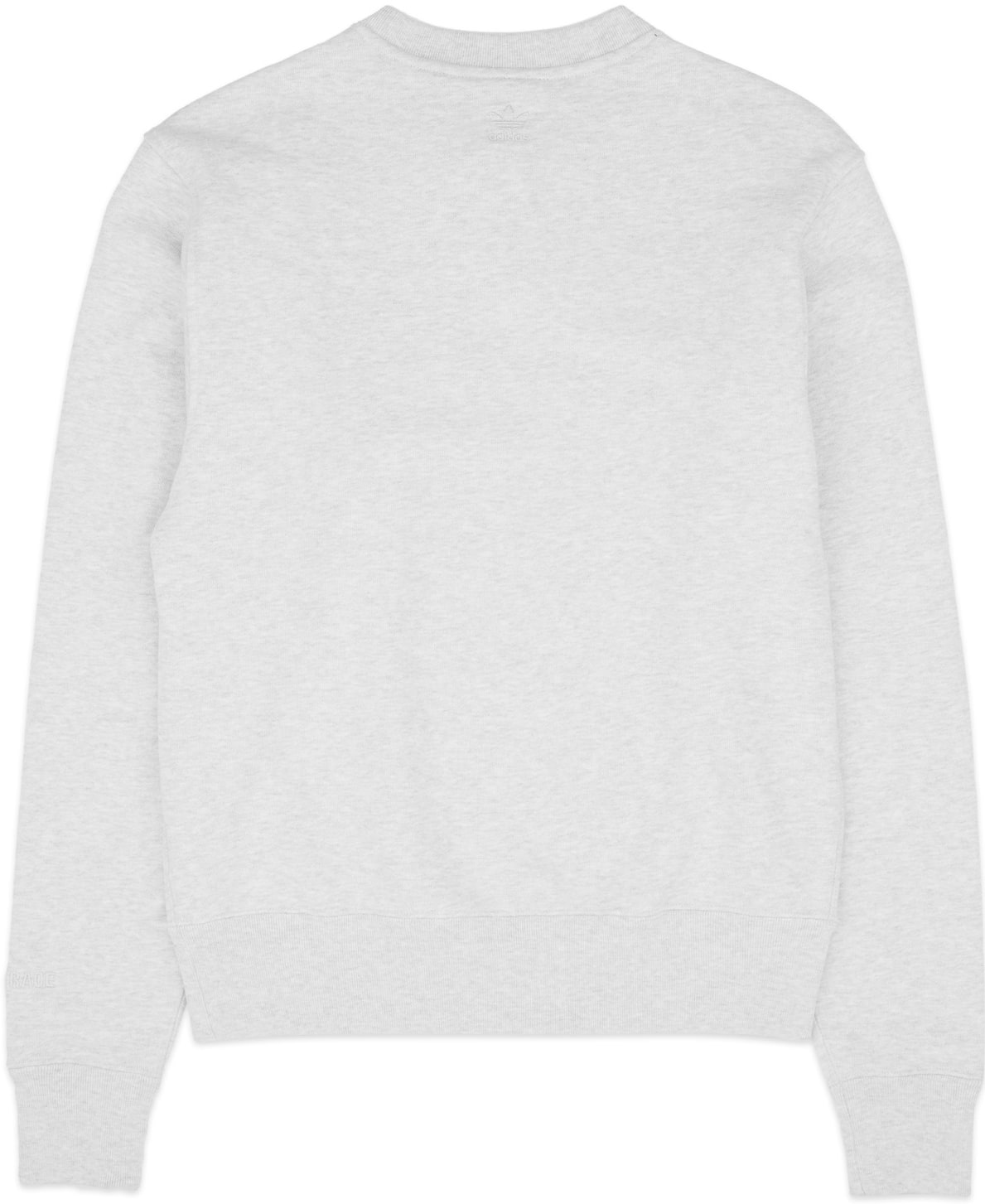 adidas Originals x Pharrell Williams: Grey Pharrell Williams Basics Crew Sweater - 2