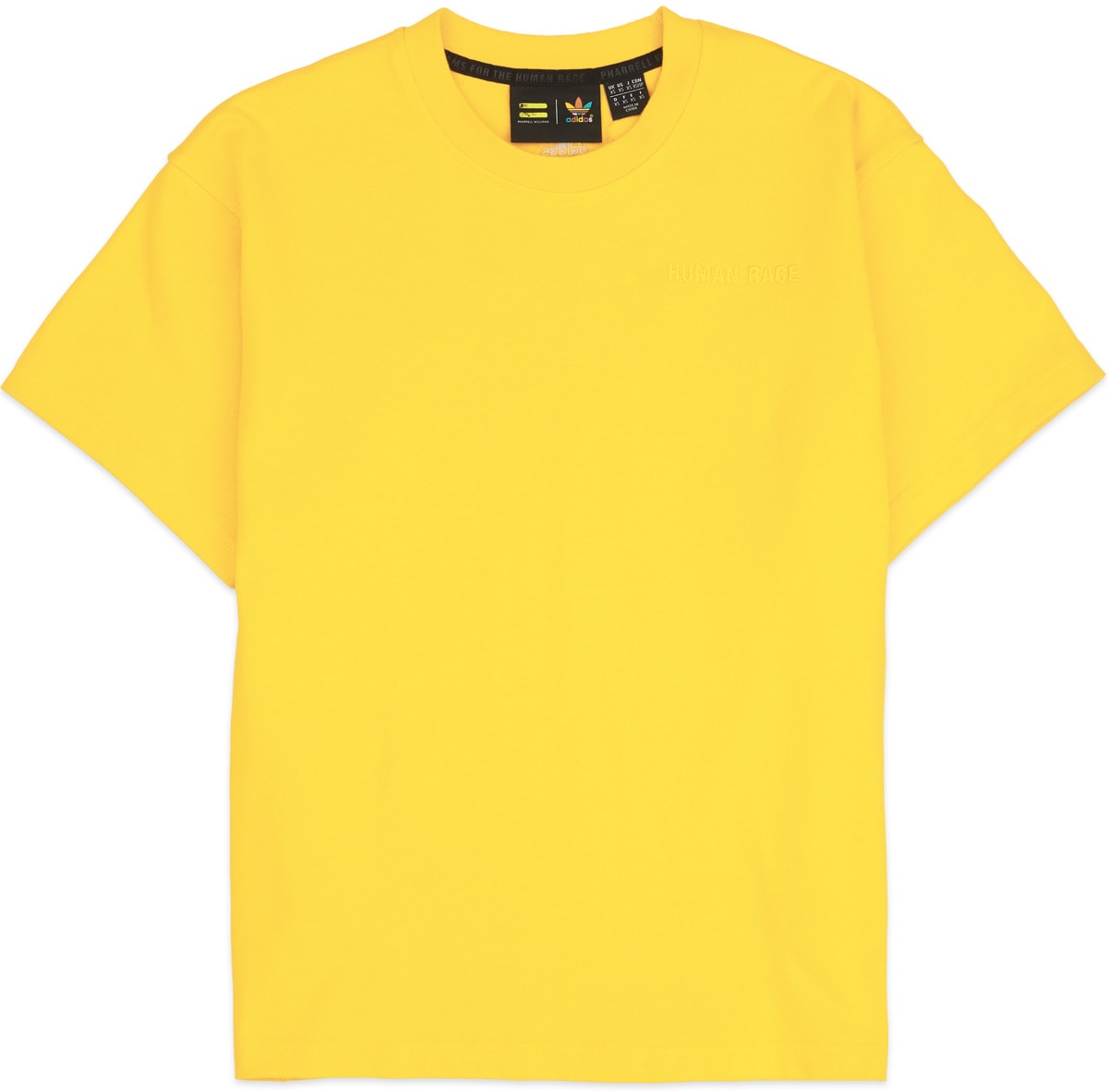 adidas Originals x Pharrell Williams: Gold Pharrell Williams Basics T-Shirt - 1