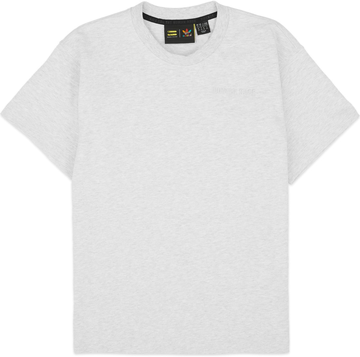 adidas Originals x Pharrell Williams: Gris T-Shirt Pharrell Williams Basics Gris - 1