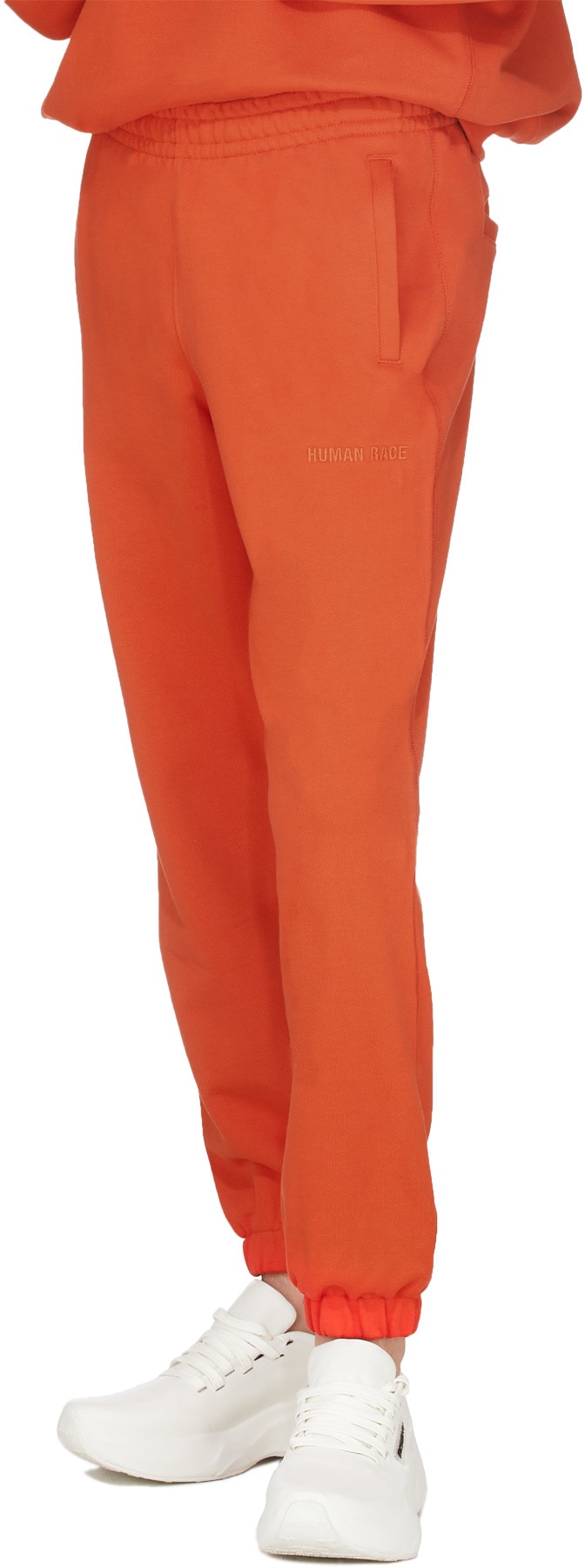 adidas Originals x Pharrell Williams: Red Pharrell Williams Basics Sweatpants - 4