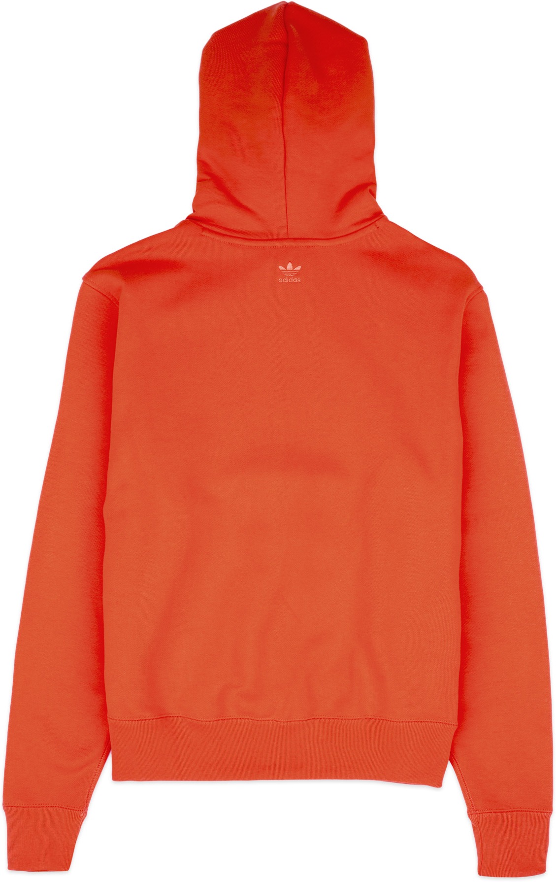 adidas Originals x Pharrell Williams: Red Pharrell Williams Basics Hoodie - 2