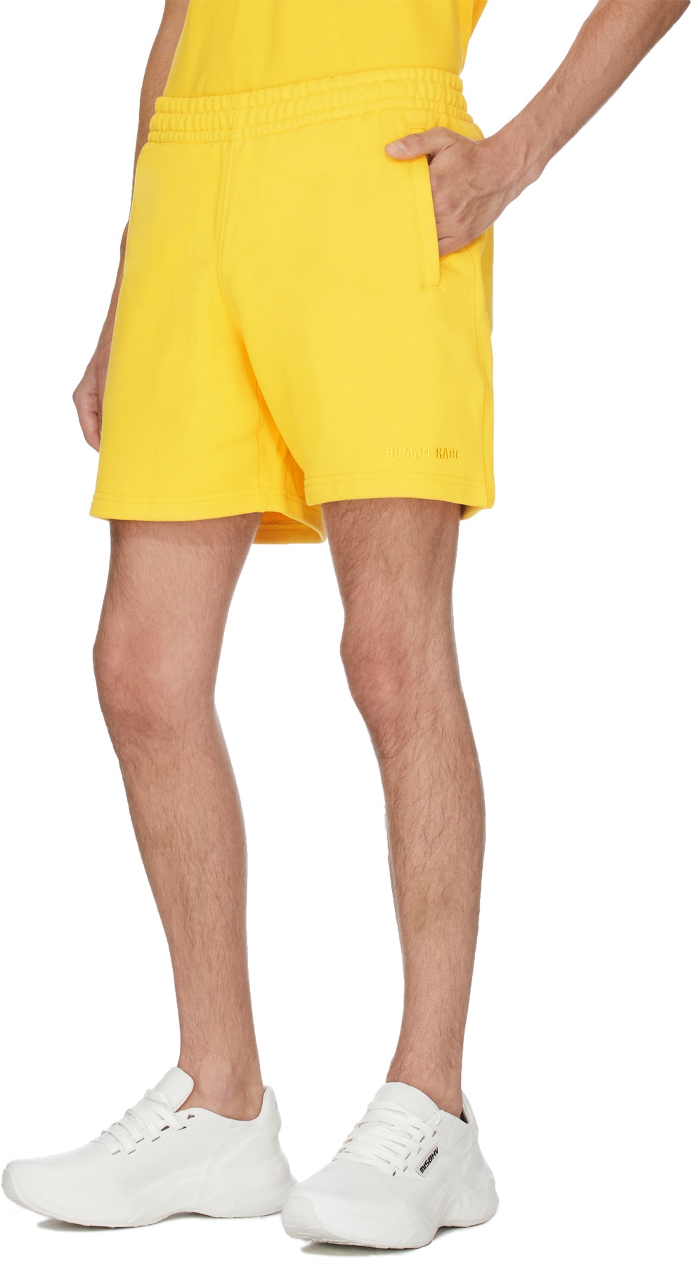 adidas Originals x Pharrell Williams: Gold Pharrell Williams Basics Shorts - 4