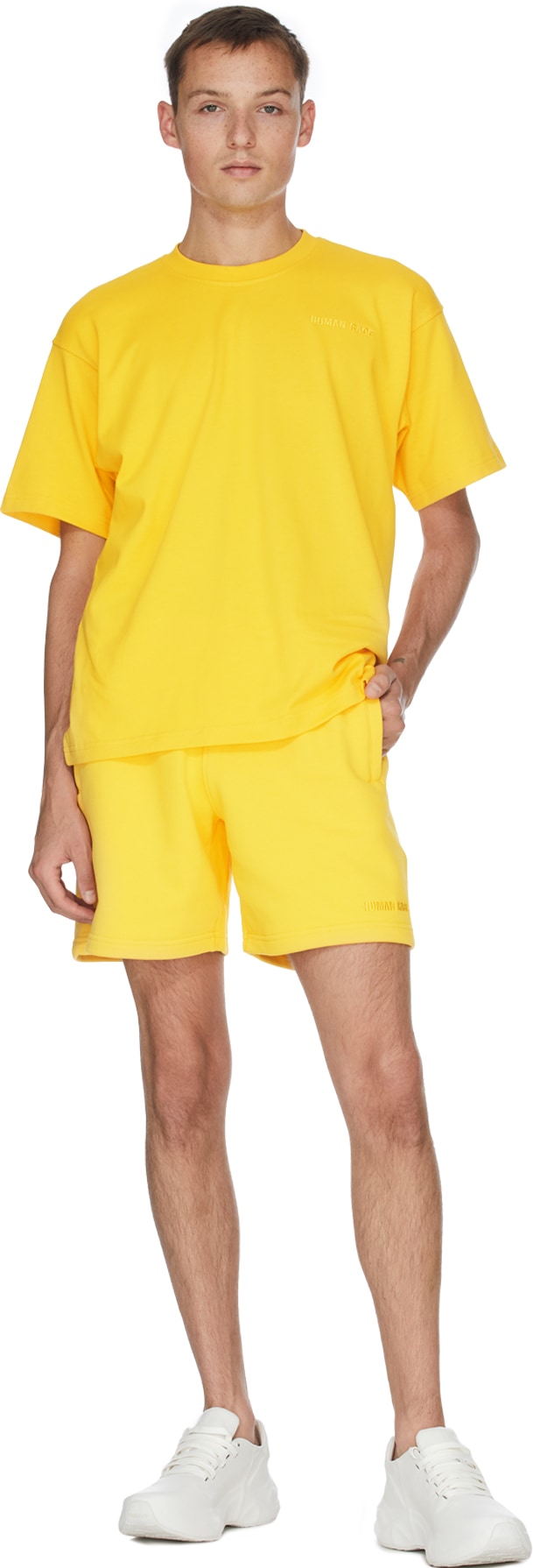 adidas Originals x Pharrell Williams: Gold Pharrell Williams Basics Shorts - 5