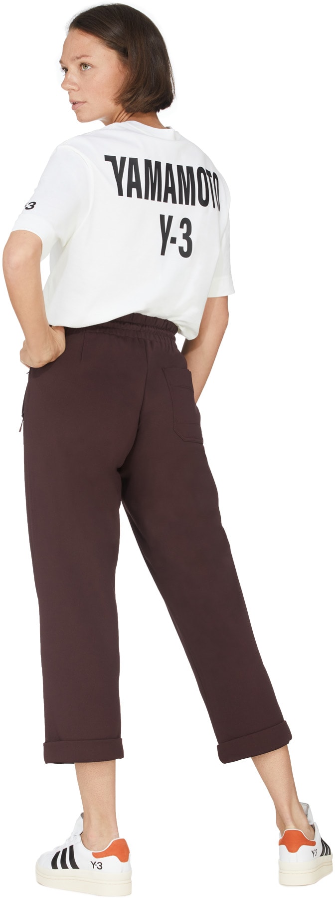 Y-3: Blanc T-Shirt CH2 Blanc - 4