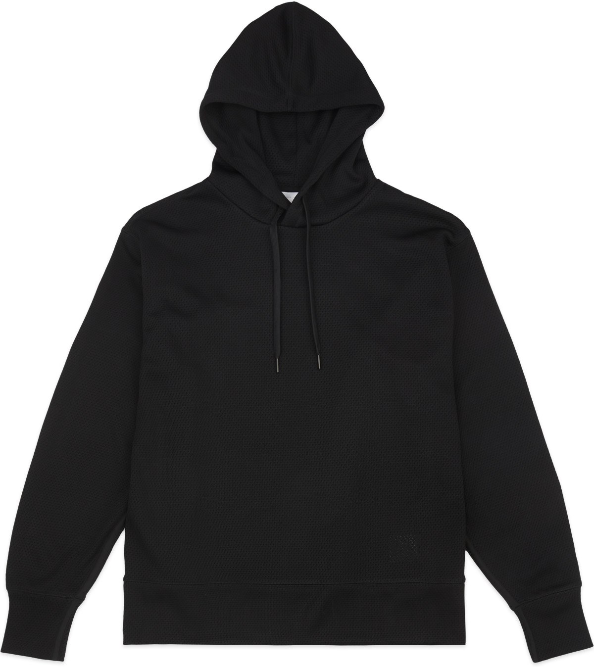 Y-3: Black CH2 Mesh Graphic Hoodie - 1