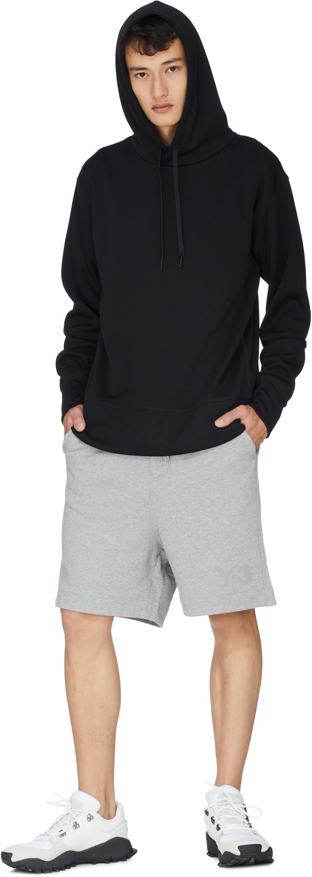 Y-3: Noir Veste à Capuche CH2 Noir - 4