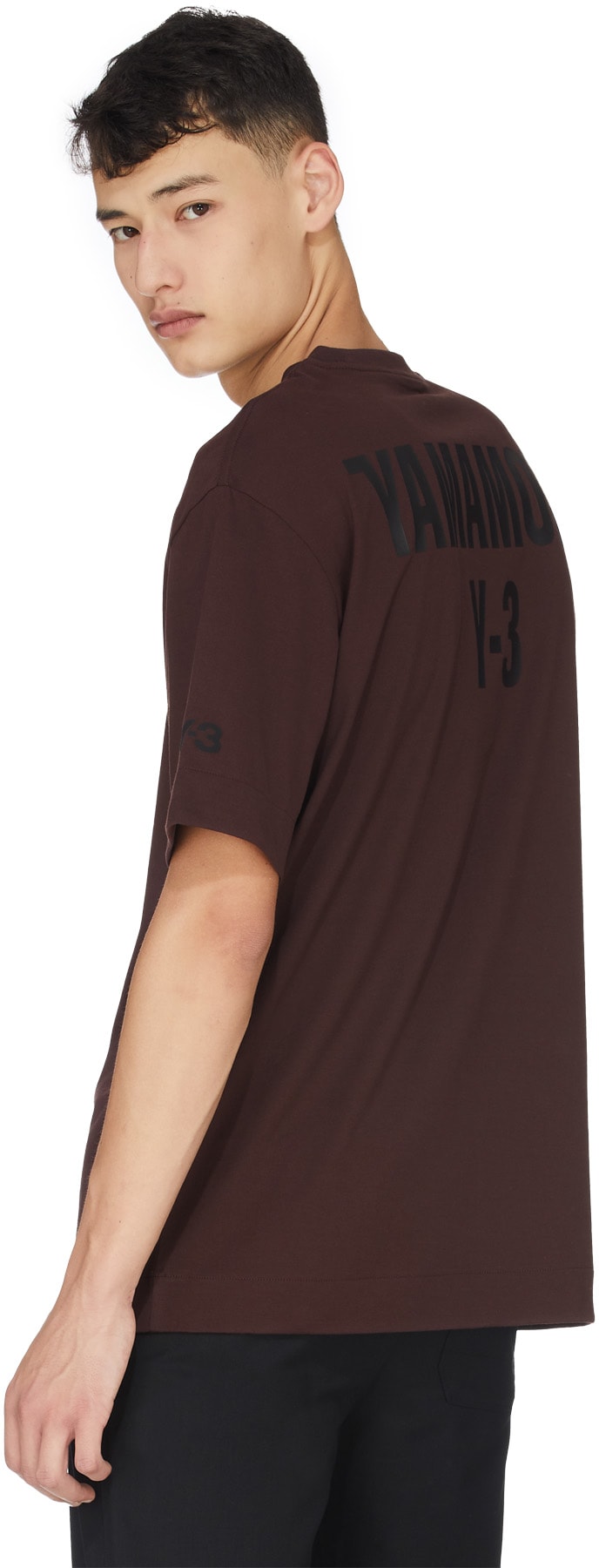 Y-3: Red CH2 Graphic T-Shirt - 3
