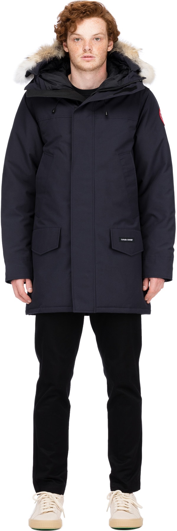 Canada Goose: Bleu Parka Langford Bleu - 1