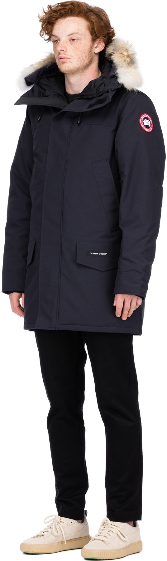 Canada Goose: Bleu Parka Langford Bleu - 2