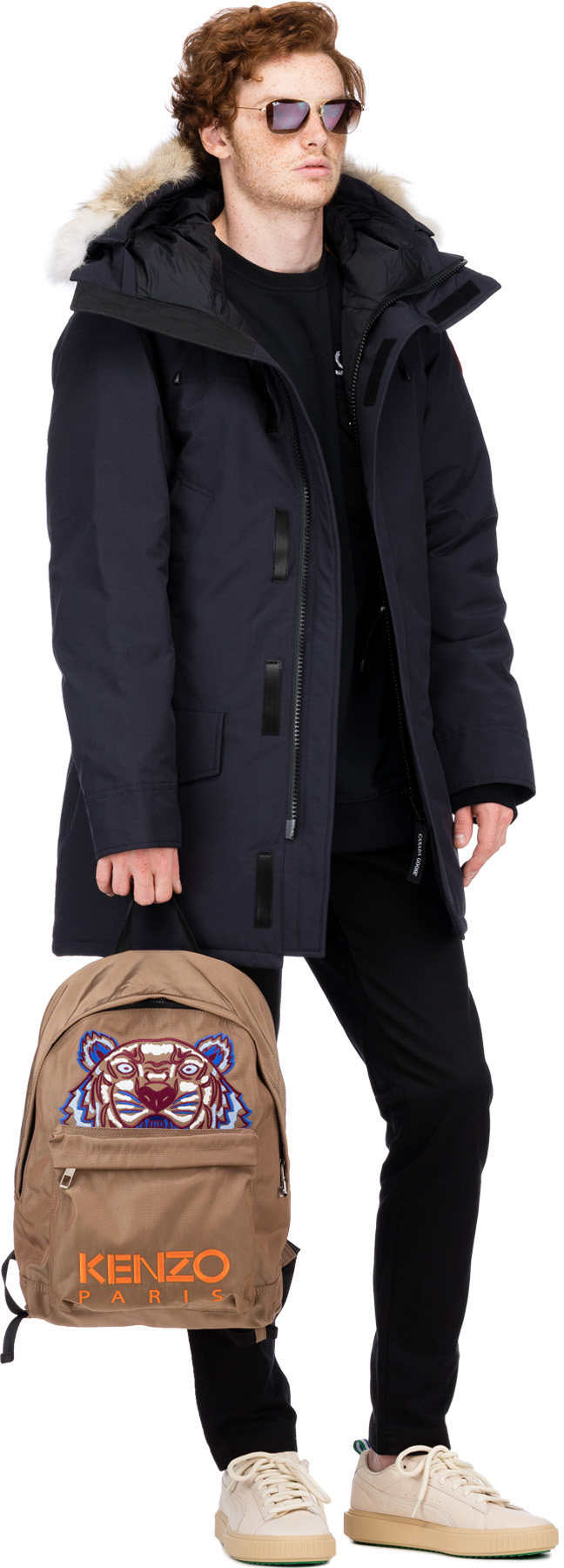 Canada Goose: Blue Langford Parka - 4