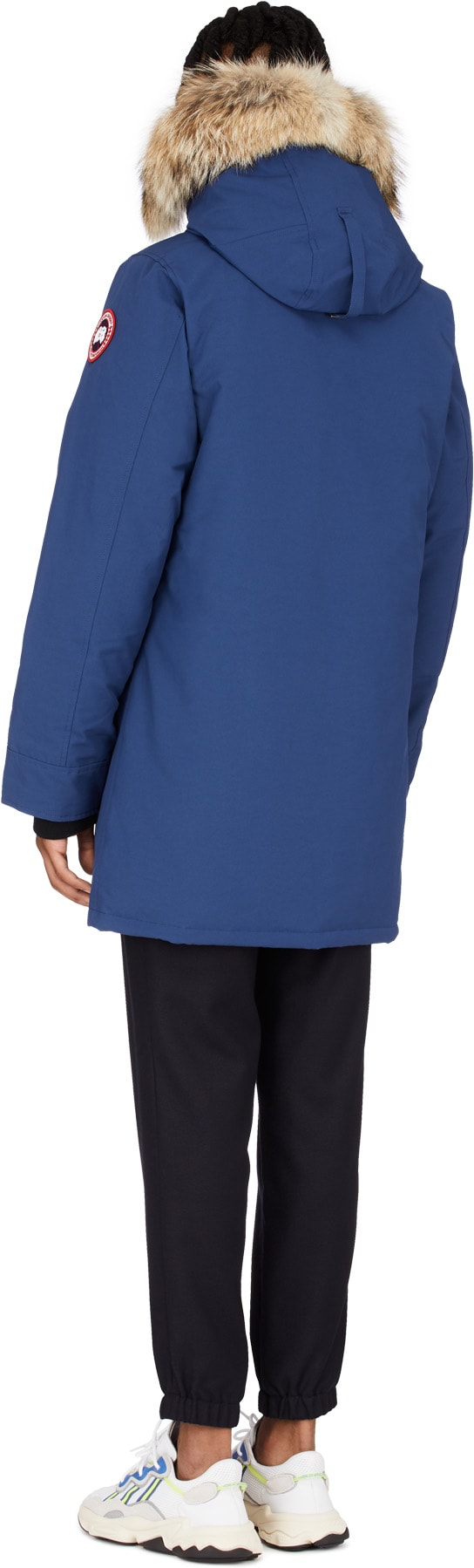 Canada Goose: Bleu Parka Langford Bleu - 3