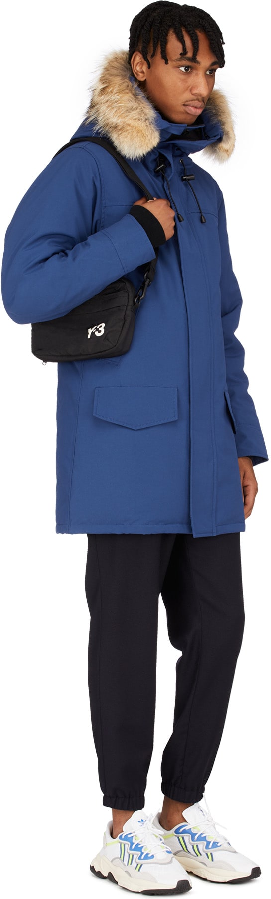 Canada Goose: Blue Langford Parka - 4