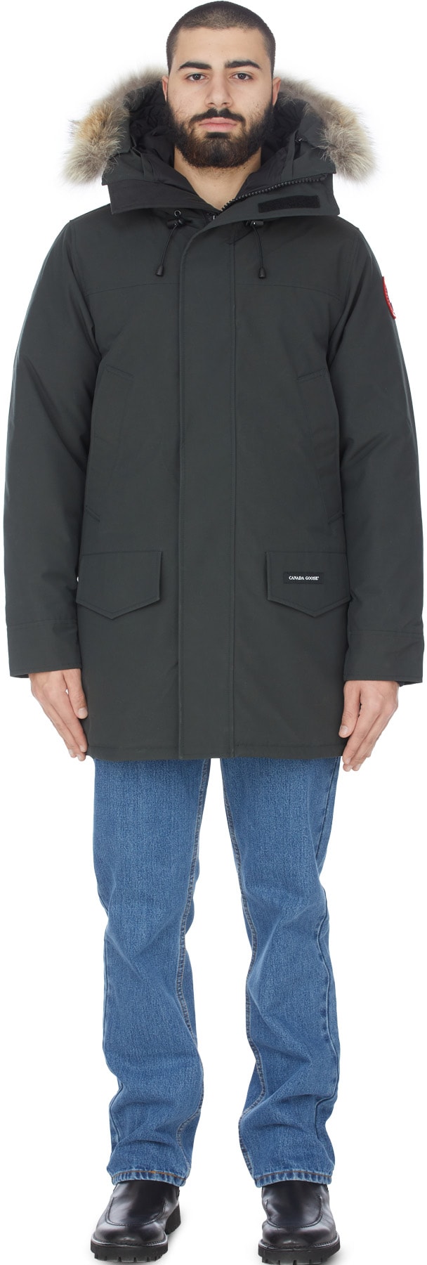 Canada Goose: Gris Parka Langford Black Label Gris - 1