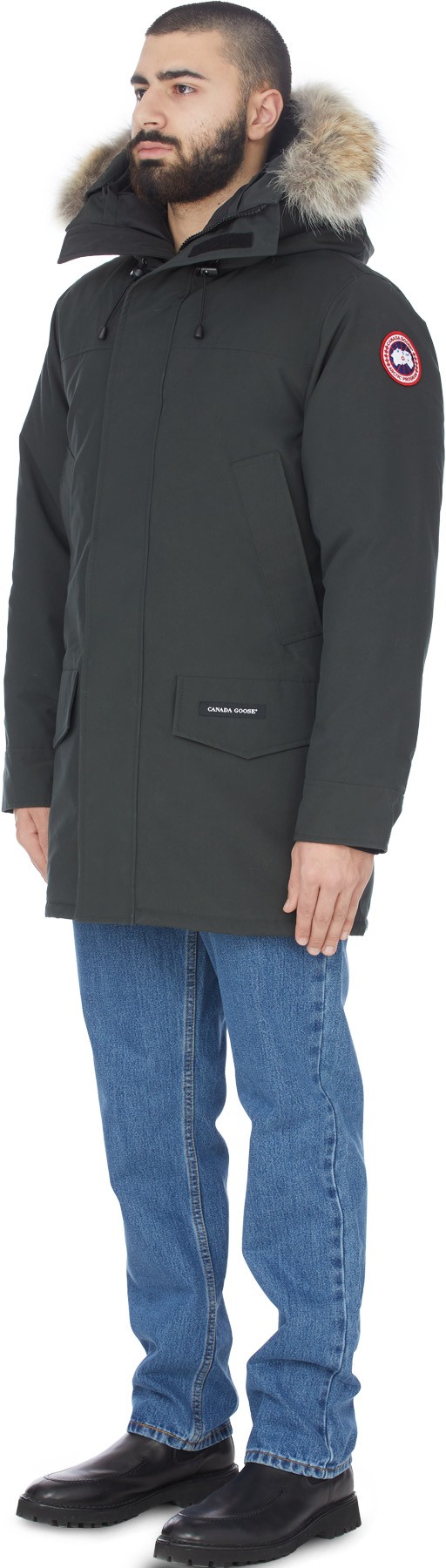 Canada Goose: Gris Parka Langford Black Label Gris - 2
