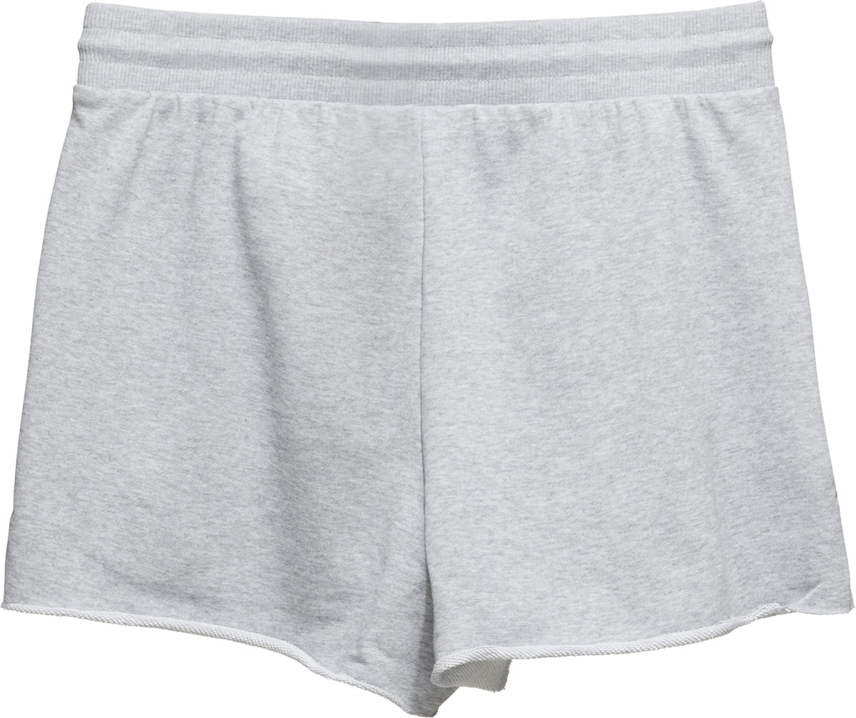 True Religion: Grey Logo Drawstring Sweat Shorts - 2