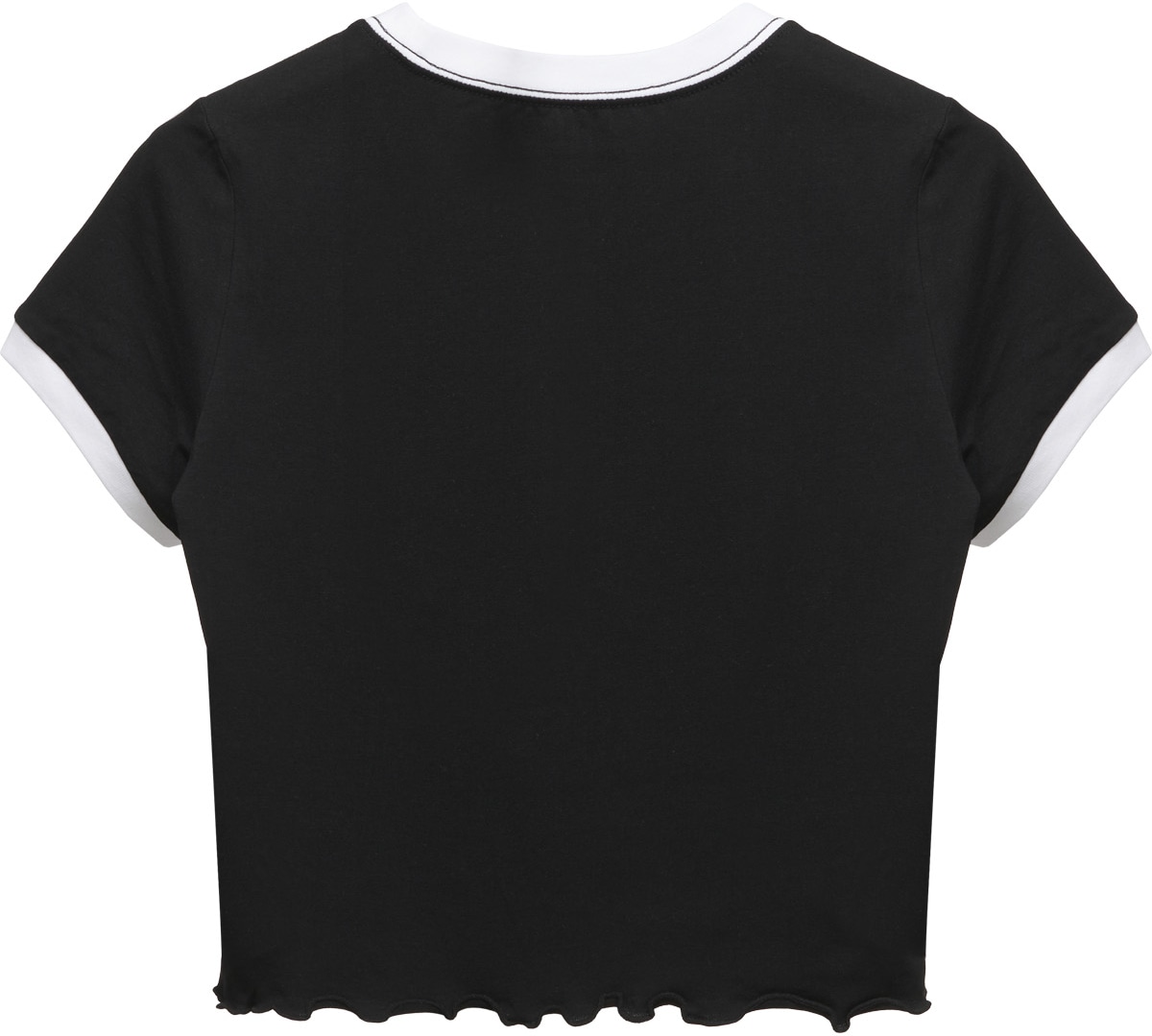 True Religion: Black TR Buddha Logo Baby T-Shirt - 2