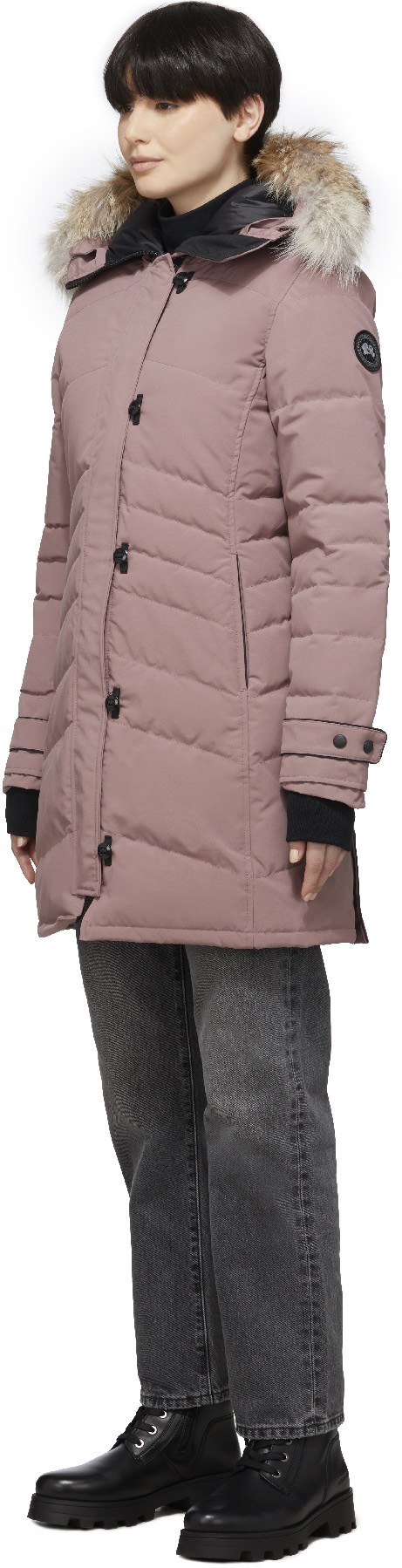 Canada Goose: Purple Black Label Lorette Parka - 2