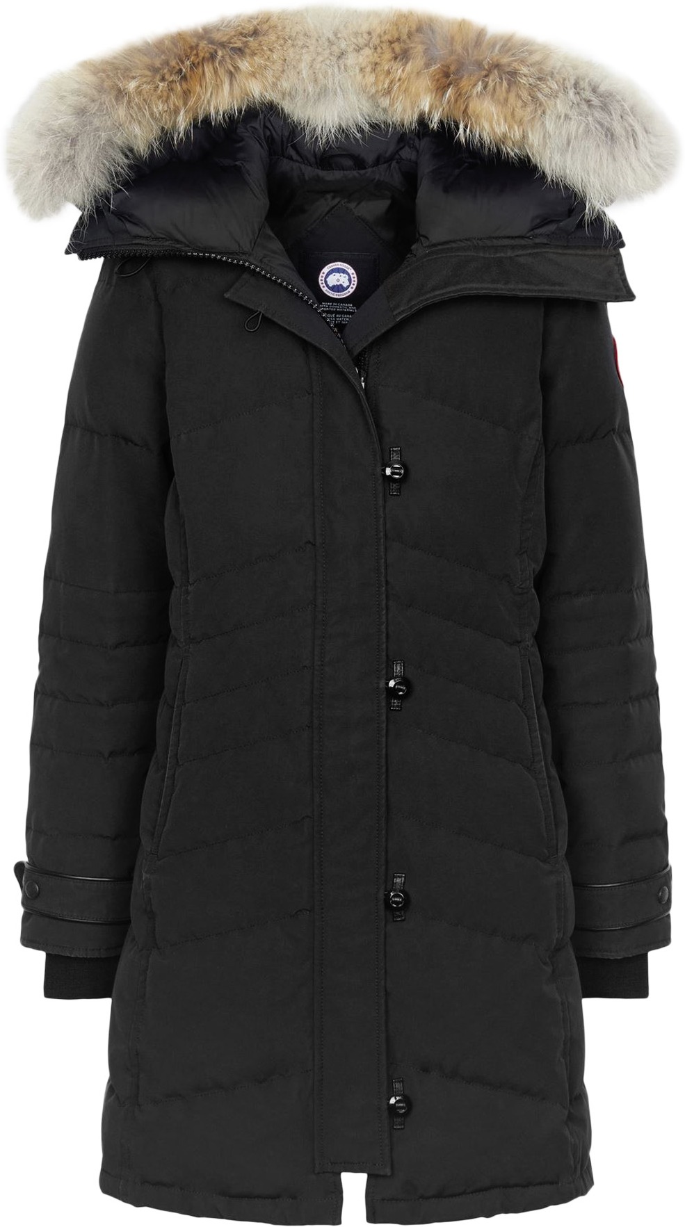 Canada Goose: Black Lorette Parka - 1