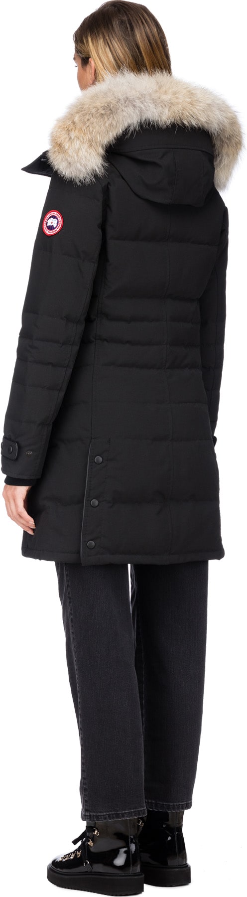 Canada Goose: Black Lorette Parka - 3