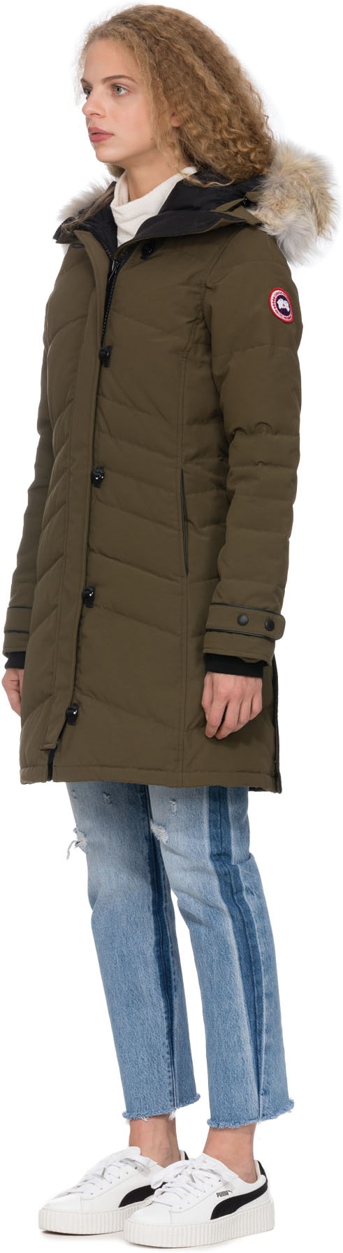 Canada Goose: Green Lorette Parka - 2