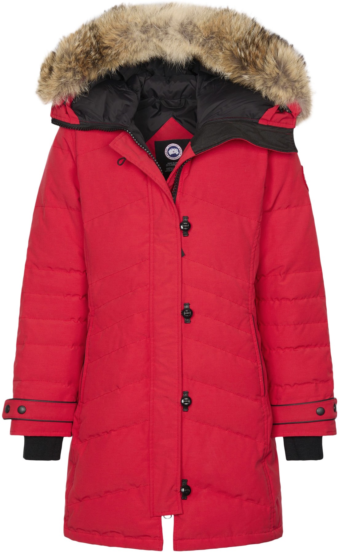 Canada Goose: Red Lorette Parka - 1