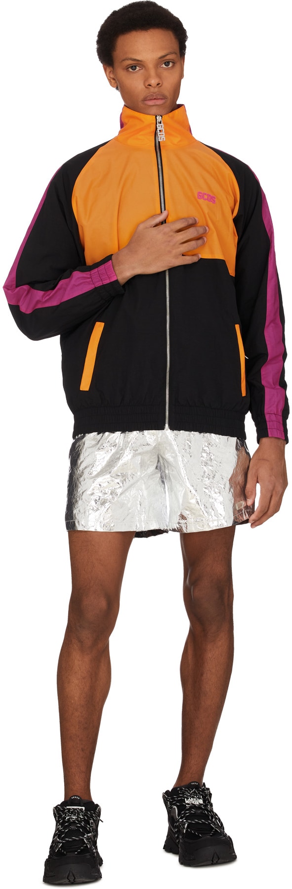 GCDS: Black New Band Tracksuit - 4