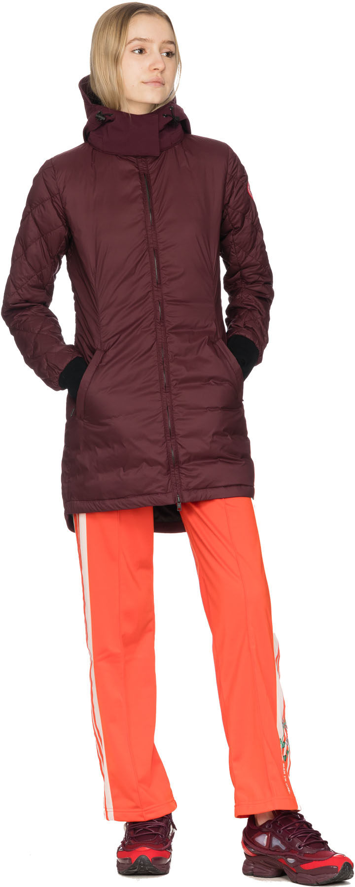 Canada Goose: Purple Stellarton Coat - 4