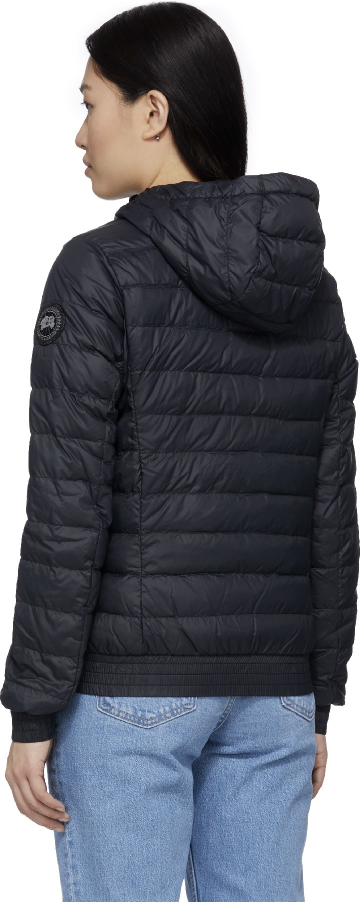 Canada Goose: Noir Manteau à Capuche Richmond Black Label Noir - 3