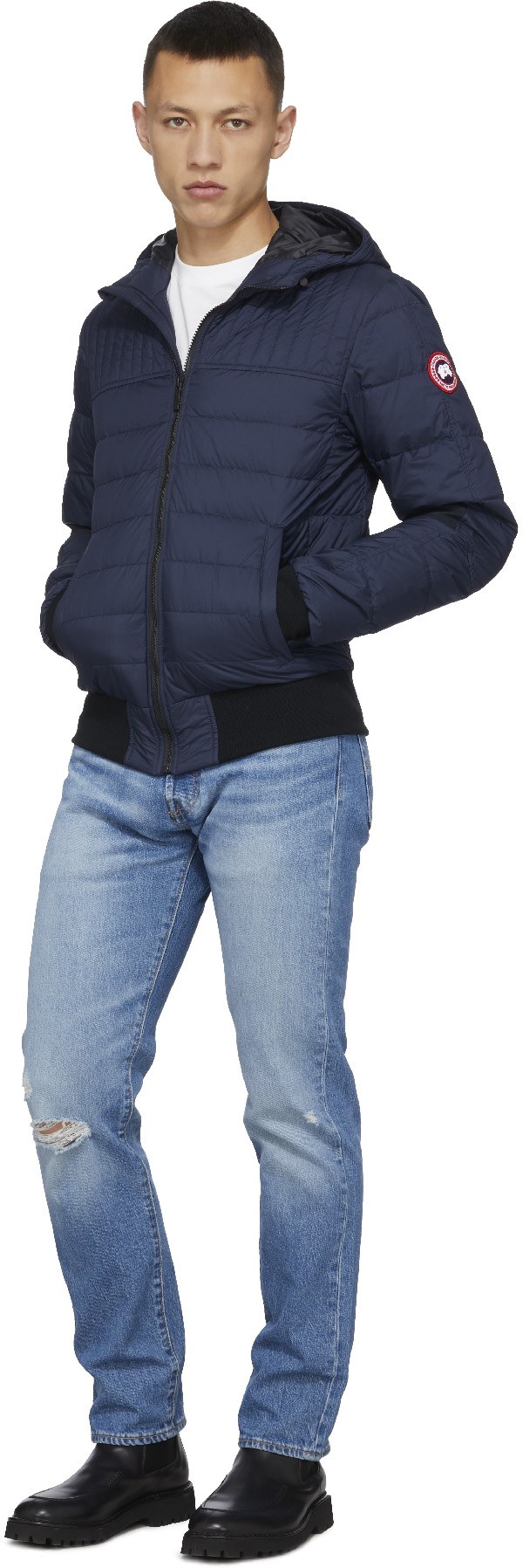 Canada Goose: Blue Cabri Hoodie - 4